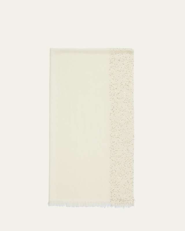 New Dalia Sequin Virgin Wool-Blend Scarf